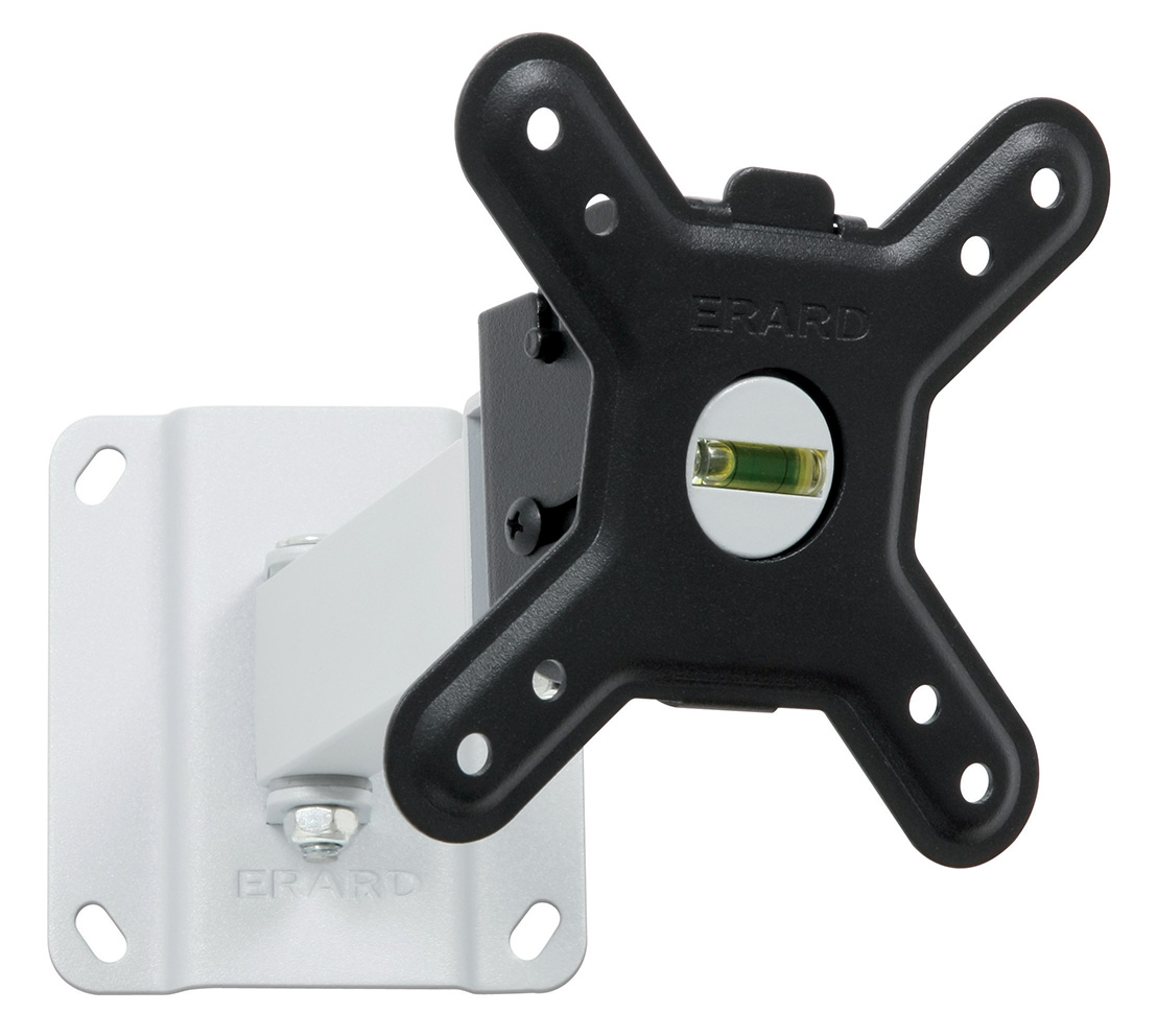 Support Mural TV CLIFF 100T ERARD - Fixation Pour écran Jusqu'à 23 Pouces - Charge Max 15kg - Neuf